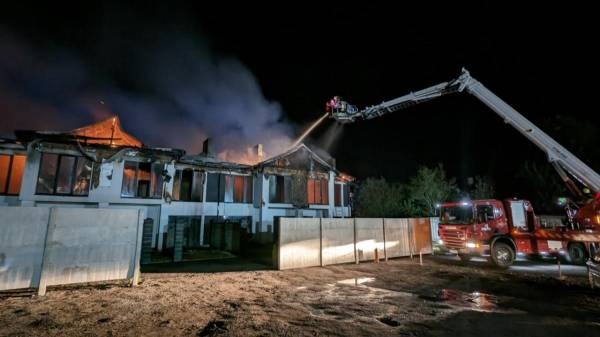 У Рівному рятувальники ліквідували пожежу у житловому будинку котеджного типу - INFBusiness