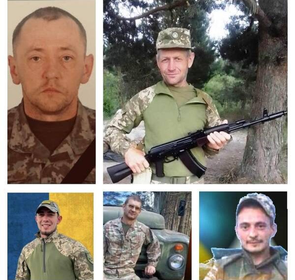 П’ятеро воїнів з Рівненщини повернулися додому «на щиті»