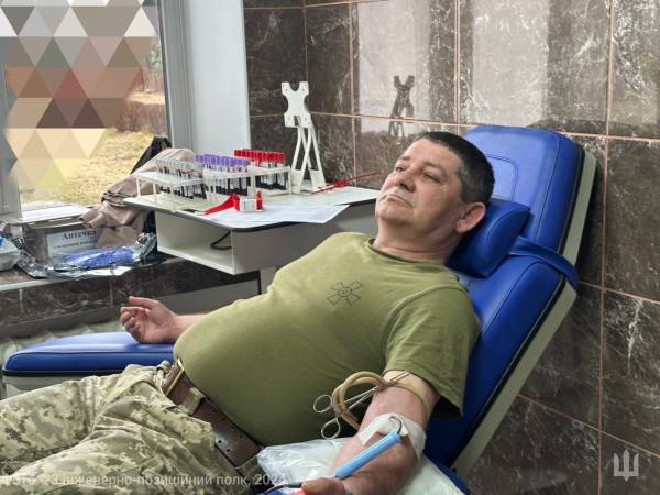 На Рівненщині військовослужбовці «задонатили» 18 літрів крові - INFBusiness