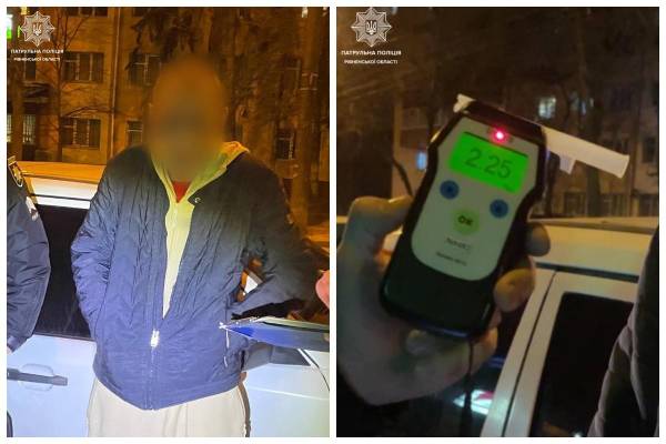2,25 проміле на алкотестері: у Рівному небайдужий громадянин допоміг виявити нетверезого керманича - INFBusiness