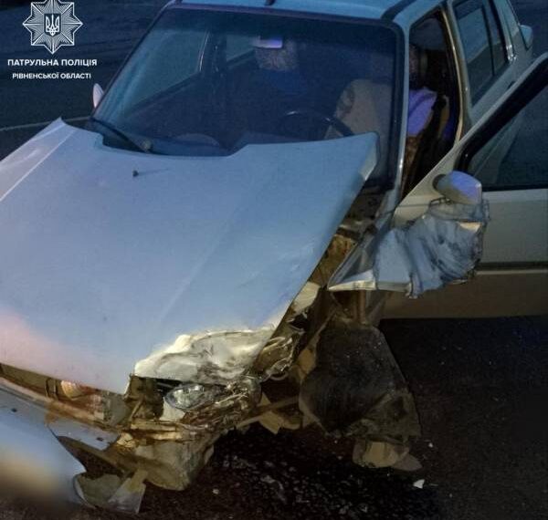 Мав явні ознаки алкогольного сп’яніння: на Рівненщині 60-річний водій вчинив ДТП