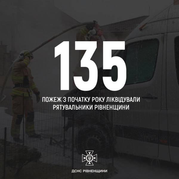 135 пожеж з початку року: на Рівненщині назвали основні причини загорянь - INFBusiness