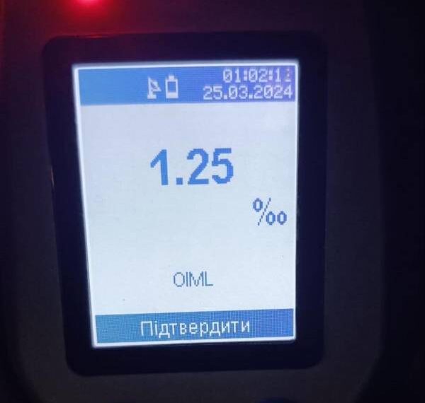 У Сарнах неповнолітній мотоцикліст напідпитку порушив ПДР