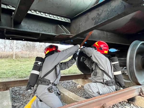 Рятувальники Рівненщини відпрацювали алгоритм дій при ДТП на залізничному переїзді - INFBusiness