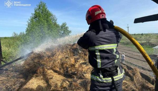Рятувальники загасили пожежу у приватному господарстві на Сарненщині - INFBusiness
