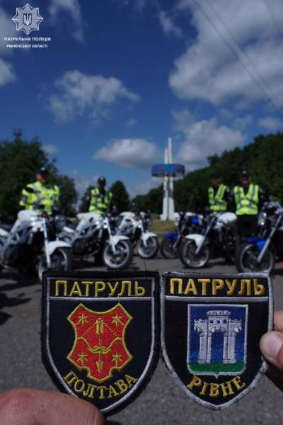 Мотопатрульні у Рівному завершили навчання (ФОТО) - INFBusiness