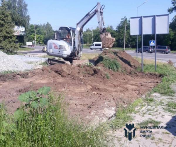 у Рівному на Київській проводили будівельні роботи без дозвільних документів - INFBusiness