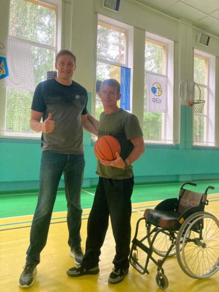 У Рівному ветерани війни можуть тренуватись у баскетбол - INFBusiness