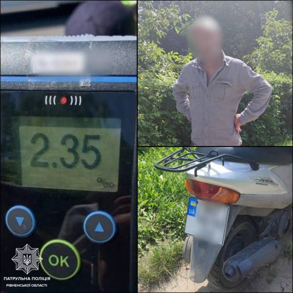Сіли за кермо на підпитку: на Дубенщині трьох водіїв двоколісних відсторонили від керування - INFBusiness