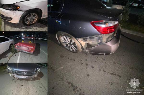 У Рівному затримали п'яного водія, який пошкодив дві автівки - INFBusiness