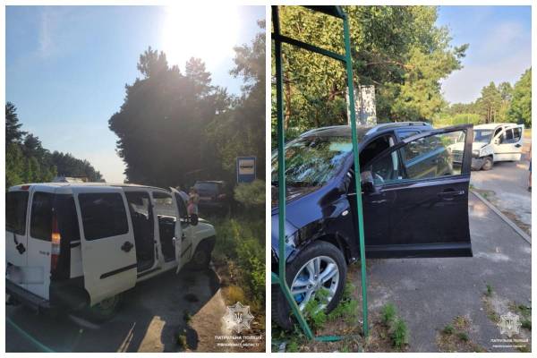 Після зіткнення авто відкинуло на зупинку: у Рівненському районі нетверезий водій спричинив ДТП - INFBusiness