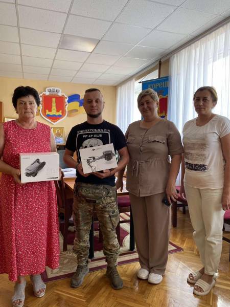 У Корецькій тергромаді два квадрокоптери передали для потреб однієї з військових частин ЗСУ - INFBusiness