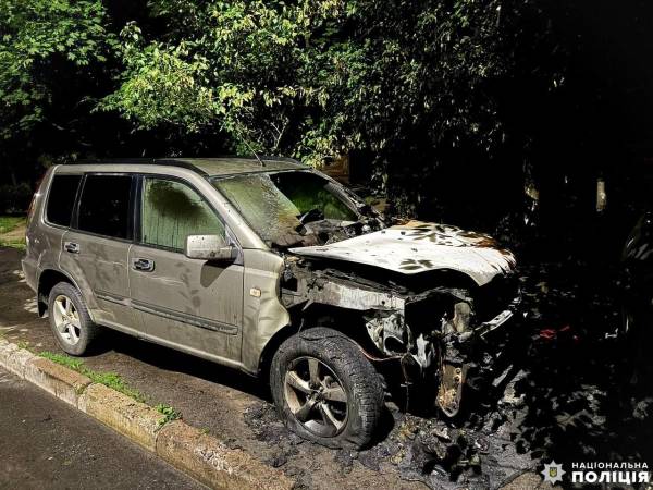 Підпал авто у Рівному: поліцейські встановлюють причетних осіб - INFBusiness