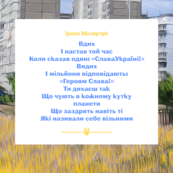 Вірші про Україну: святкуємо День Незалежності - INFBusiness