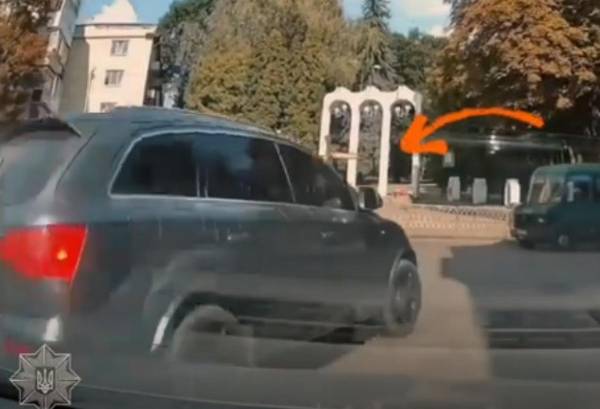Патрульні встановили водія Audi Q7, який грубо порушив ПДР у центрі Рівного (ВІДЕО) - INFBusiness