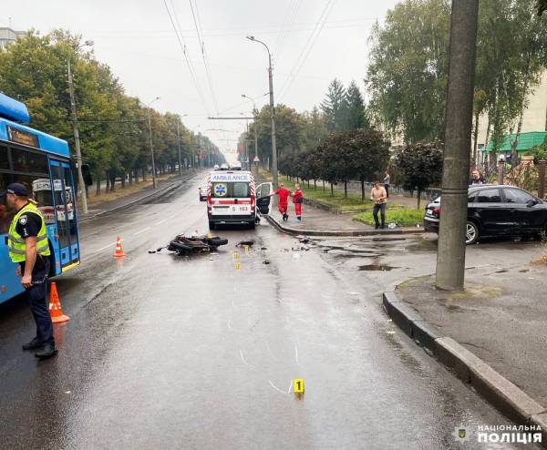 Унаслідок ДТП у Рівному загинув мотоцикліст - INFBusiness