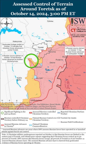 Росія зосередилась на східних напрямках фронту та тисне на Курщині: огляд фронту від ISW - INFBusiness