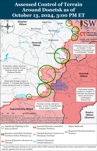 Росіяни відновили атаки на кордоні Донецької та Запорізької областей: ISW про ситуацію на фронті - INFBusiness