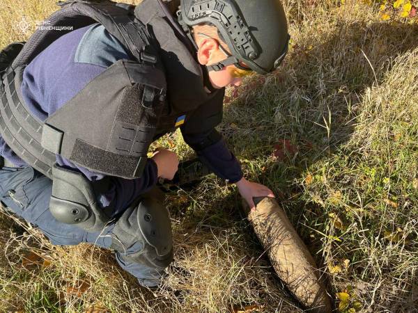 На Дубенщині сапери знищили боєприпас часів Другої світової війни - INFBusiness