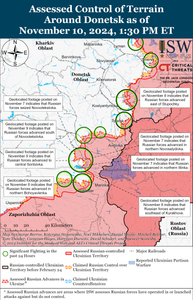 Зміни на Курщині та Запоріжжі, просування на Покровському напрямку: огляд фронту від ISW - INFBusiness