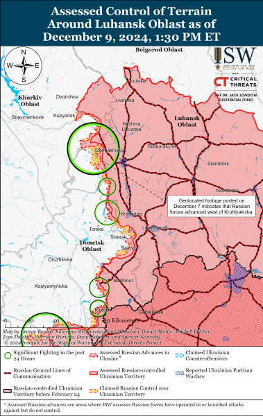 ЗСУ намагалися прорватися на Бєлгородщину та контратакують на Донбасі: огляд карти та фронту ISW - INFBusiness