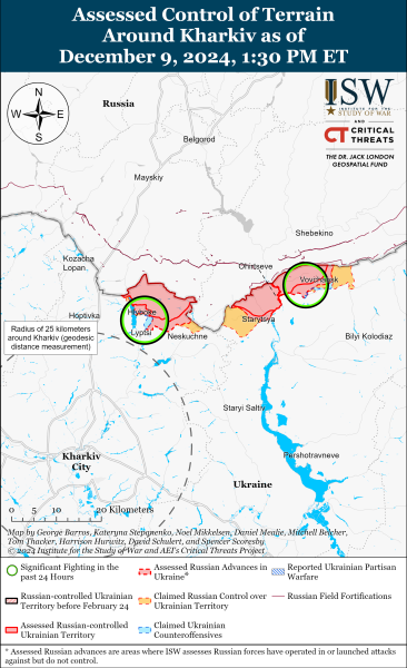 ЗСУ намагалися прорватися на Бєлгородщину та контратакують на Донбасі: огляд карти та фронту ISW - INFBusiness