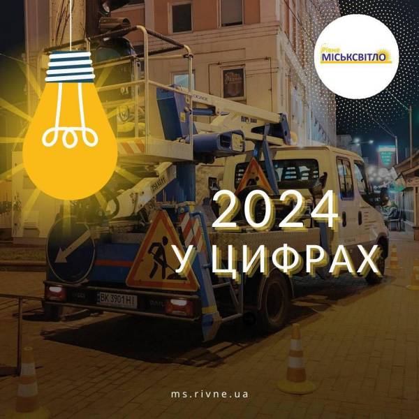 2024 у цифрах: як працювало рівненське КП "Міськсвітло" - INFBusiness