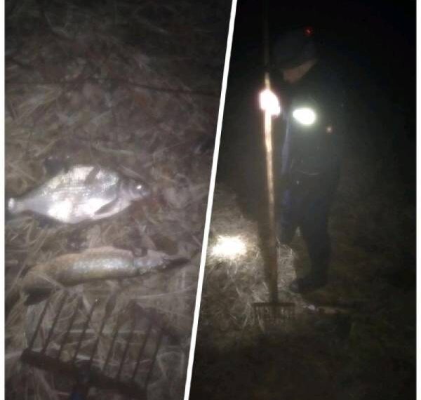 На Рівненщині зафіксували використання забороненого знаряддя лову