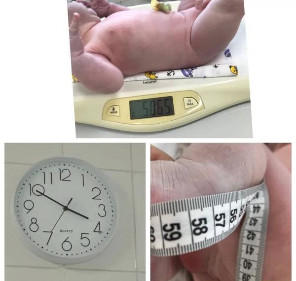 У Сарнах народився хлопчик-богатир вагою понад п`ять кілограмів