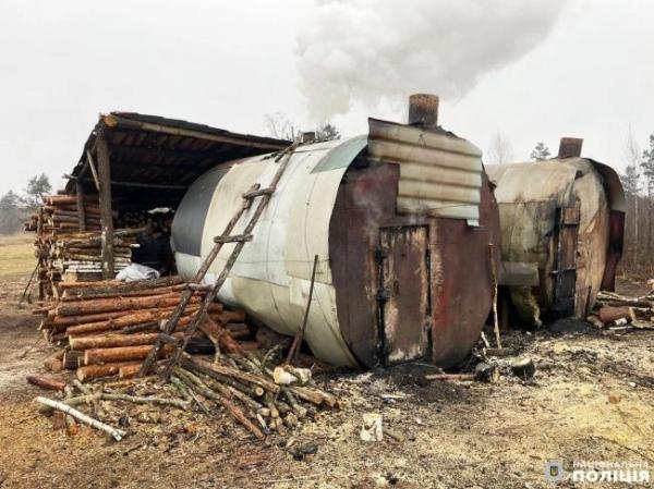 На Рівненщини правоохоронці викрили «точку», на якій випалювали вугілля (ФОТО) - INFBusiness