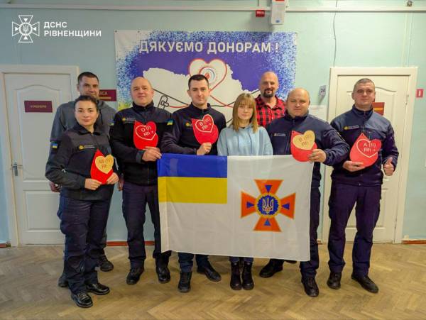 Рівненські рятувальники здали понад 11 літрів крові для наших воїнів - INFBusiness