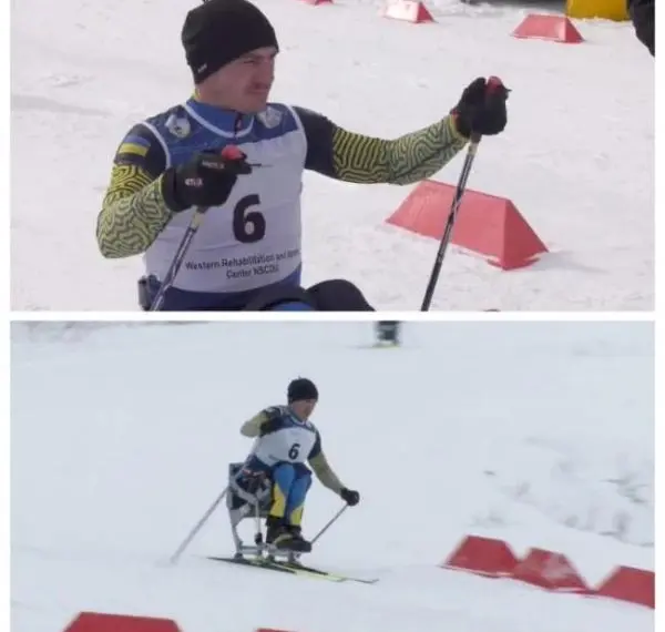 Спортсмен із Сарн вперше виборов медаль із паралижних перегонів