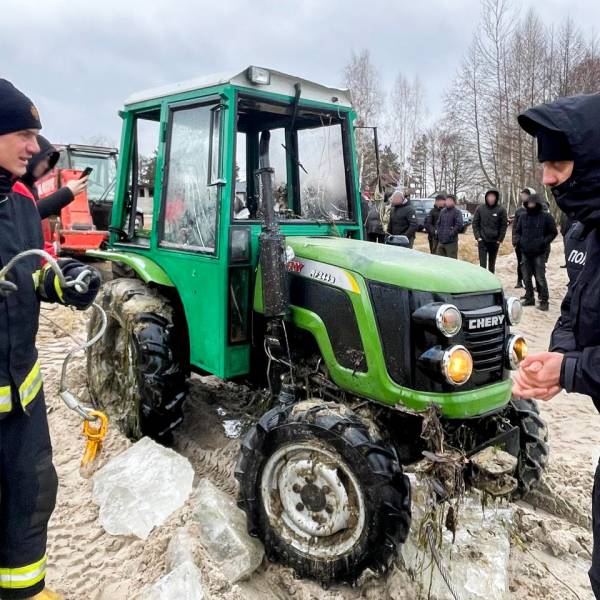 На Рівненщині трактор провалися під кригу: водій загинув - INFBusiness