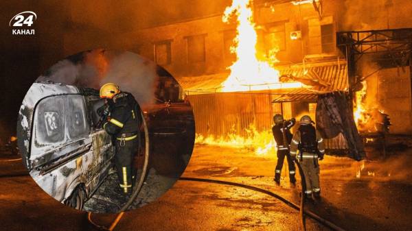 Масштабні пожежі і руйнування будівель: моторошні кадри Харкова після нічної атаки "Шахедами" - INFBusiness
