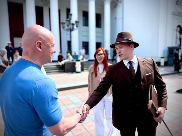 В Одесі знімають художній фільм про Олександра Довженка - INFBusiness