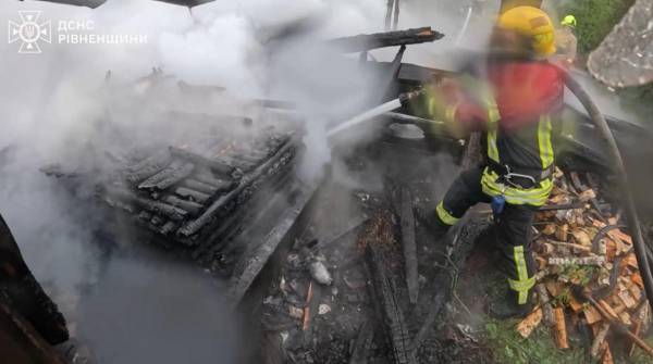 На Сарненщині рятувальники загасили пожежу в господарській будівлі (ВІДЕО) - INFBusiness