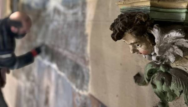 У храмі на Тернопільщині знайшли унікальні розписи початку ХХ століття - INFBusiness