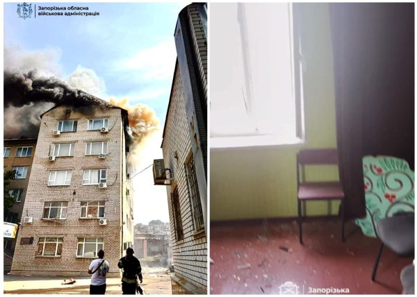Атака на Запоріжжя 7 липня - ворог пошкодив університет та музичну школу - INFBusiness