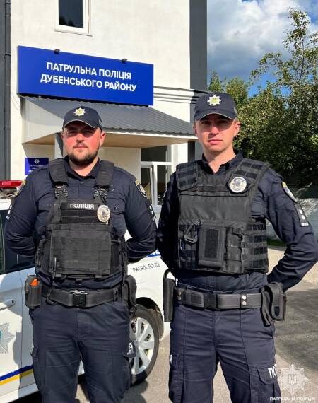 Патрульні з Дубна врятували чоловіка, який намагався вкоротити собі віку