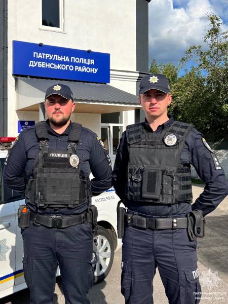 Патрульні з Дубна врятували чоловіка, який намагався вкоротити собі віку - INFBusiness