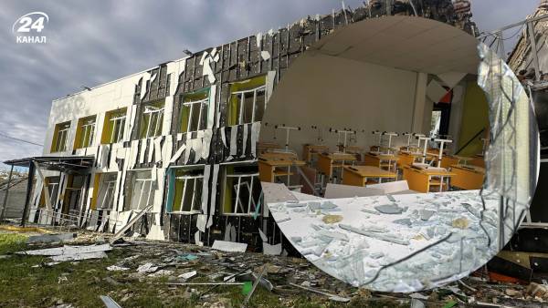 Наслідки обстрілу Чугуєва 12 жовтня / Фото 24 Каналу Чугуїв під ударом: атака дронами на освітянські об'єкти, подробиці. - INFBusiness