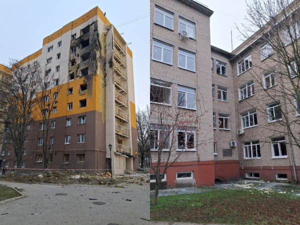 Російський удар по Запоріжжю 25 листопада: дрон вразив будівлю університету - INFBusiness