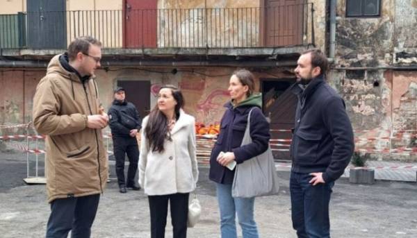 Керівниця офісу ЮНЕСКО в Україні оцінила збитки, завдані Бернардинському монастирю у Львові.