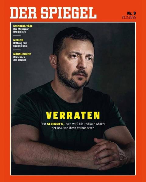 "Зраджений": німецький журнал Der Spiegel помістив на нову обкладинку Зеленського - INFBusiness